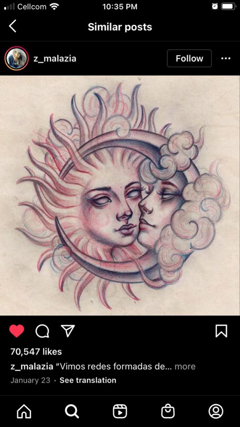 Eclipse Tattoo, Luna Tattoo, Moon Sun Tattoo, Sun And Moon Tattoo, Sun Tattoo Designs, Sun And Moon Drawings, Moon Tattoo Designs, Sun Tattoos, Tattoo Stencil Outline