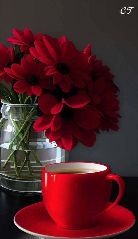 Good Morning Posters, Good Morning Coffee Gif, Android Wallpaper Art, Rose Flower Pictures, Coffee Images, Iphone Wallpaper Hd Nature, Floral Wallpaper Phone, Lovely Flowers Wallpaper, Android Wallpaper Flowers