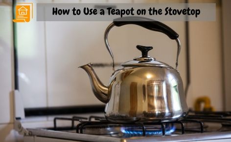 Stove Top Tea Pot, How To Descale A Kettle, Stovetop Tea Kettle, Cast Iron Tea Kettle, Gothic Tea Kettle, Kitchen Guide, How To Make Tea, Tea Kettle, Stove Top