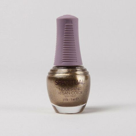 SpaRitual Nourishing Vegan Nail Lacquer Golden Thread #80653 0.5 oz #vegannailcare Cnd Colours, Golden Thread, Nail Oil, Nail Growth, Red Tea, Color Club, Beauty Nail, Healthy Nails, Email Newsletters