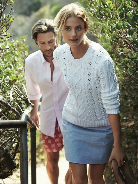 Tommy Dunn for Brooks Brothers (Spring/Summer 2014) #TommyDunn #malesupermodel #supermodel #malemodel #model #BrooksBros #BrooksBrothers #FordModels #NextModels #BleuModels #DMen Summer Prep, Rich Style, Preppy Women, Summer Must Haves, Style Royal, Preppy Lifestyle, Act Like A Lady, Skirt Suits, 2016 Summer