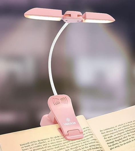 Book Light Clip, Reading At Night, Book Holder Stand, Book Lamp, Led Reading Light, Umbrella Lights, Book Light, Light Study, Light Clips