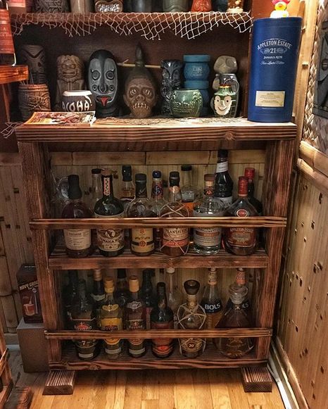 Rustic Tiki Bar Ideas, Pirate Bar Decor, Rum Bar Ideas, Tiki Bar Ideas For Party, Pirate Bar Ideas, Adventureland Aesthetic, Tiki Kitchen, Tiki Bar Ideas, Lake Bar