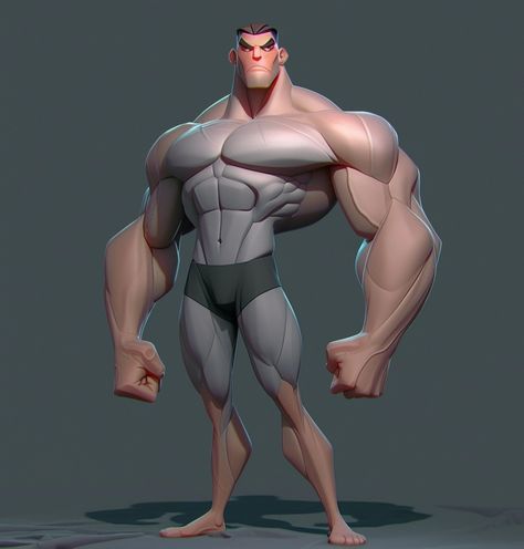 My Images Stylized Character Anatomy, Stylized Body Reference, Stylized Male Character, Shape Anatomy, Stylized Character Concept Art, Stylized Anatomy, Muscle Reference, Blender Character Modeling, Zbrush Character