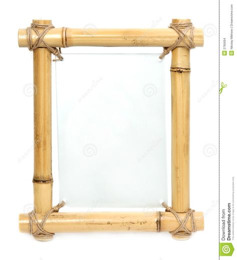 Photo about Bamboo frame with blank glass board center. Image of blank, tropical, culture - 2795694 Modern Mirror Design, Bamboo Furniture Design, Bamboo Photo Frame, Bamboo Picture Frames, Bamboo Background, Tiki Bar Decor, Bamboo Crafts, Bamboo Furniture, Glass Board