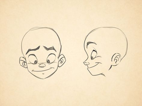 Cartoon Fundamentals: How to Draw Children - Tuts+ Design & Illustration Tutorial Easy Girl, Cartoon Noses, Drawing Videos For Kids, Cartoon Drawings Sketches, Cartoon Artist, Cartoon Drawings Of People, Cartoon Drawings Disney, Cartoon Drawings Of Animals, Character Design Cartoon