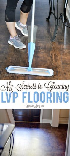 This post talks about about cleaning luxury vinyl plank flooring, including a surprising cleaner you probably already have! LVP floors are super durable and easy to clean with a little effort. #LVP #luxuryvinylplank #cleaning Flooring Lvp, Diy Floor Cleaner, Cleaning Vinyl Floors, Vinyl Flooring Kitchen, Lvp Flooring, Deep Cleaning Tips, Luxury Vinyl Plank Flooring, Cleaning Ideas, Luxury Vinyl Tile