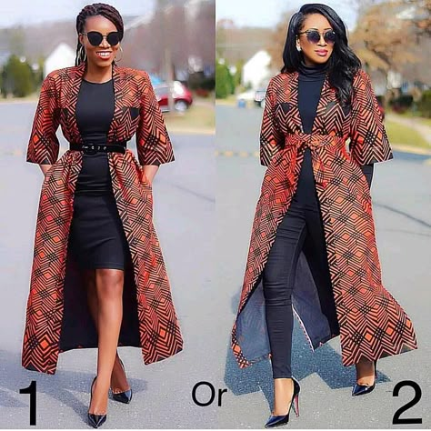 45 photos of stunning ankara jacket/kimono and pants – Ankaracrib Ankara Kimono Style, Ankara Kimono Jacket, Kimono Ankara, African Print Kimono, Ankara Kimono, Ankara Clothing, Mode Kimono, African Print Dress Ankara, Afrikaanse Mode