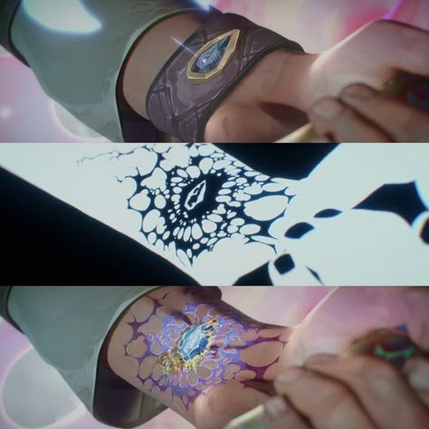 (1) Home / X Hexcore Tattoo Arcane, Arcane Tattoo Ideas, Arcane Runes, Arcane Design, Arcane Tattoo, Arcane Nails, Arcane Jayce, Jayce Arcane, Arcane Aesthetic