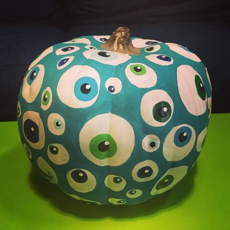 Creative Ways to Decorate a Teal Pumpkin | POPSUGAR Family Hobo Code, Teal Pumpkin Project, Blue Halloween, Teal Pumpkin, Pumpkin Display, Halloween Facts, Pumpkin Projects, Foam Pumpkins, Amazon Kitchen Gadgets