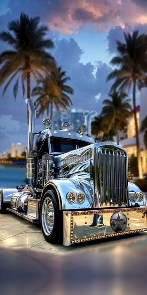 Bmw Truck, Custom Semi Trucks, Sanford Florida, Custom Big Rigs, Real Steel, Car Restoration, Truck Art, Big Rig Trucks, Big Rig