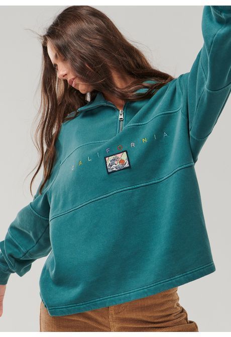 Vintage Quarter Zip, Ghanda Clothing, California Sweatshirt, Quarter Zip Sweatshirt, Zip Up Sweater, The Girl Who, Look Cool, 1/4 Zip, Quarter Zip