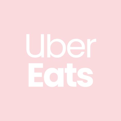 Pink Uber Eats Icon, Uber Eats Icon, Eat Logo, Uber App, Eating Light, Pink Chrome, Uber Eats, Cute App, App Covers