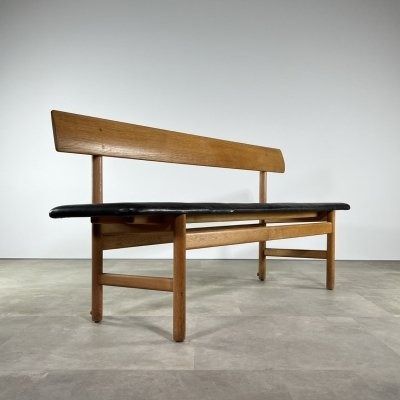 'Shaker' Bench by Børge Mogensen for Fredericia Møbelfabrik, Denmark 1956 | #130424 Shaker Bench, Denmark, Bench