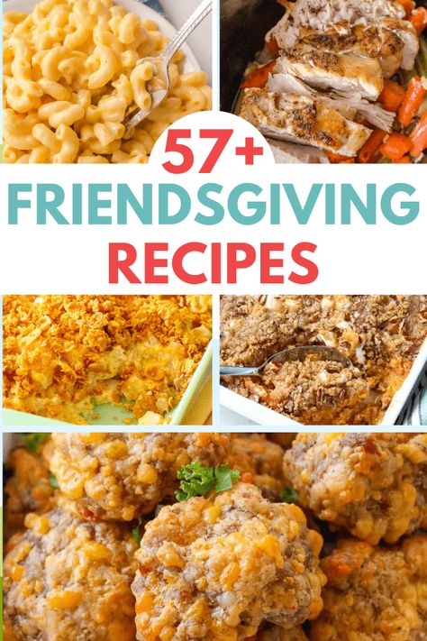 Friendsgiving Food Ideas, Friendsgiving Dinner Party, Friends Giving, Pork Carnitas Slow Cooker, Thanksgiving Potluck, Friendsgiving Food, Crockpot Turkey, Thanksgiving Friendsgiving, Friendsgiving Dinner