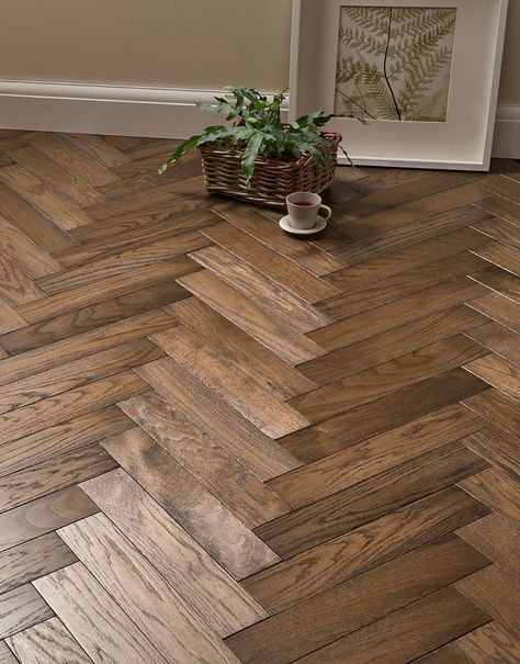 Herringbone Flooring Wood Floor Pattern, Direct Wood Flooring, Wood Floor Design, Aesthetic Interior Design, Herringbone Wood Floor, Herringbone Wood, Herringbone Floor, Solid Wood Flooring, Best Flooring