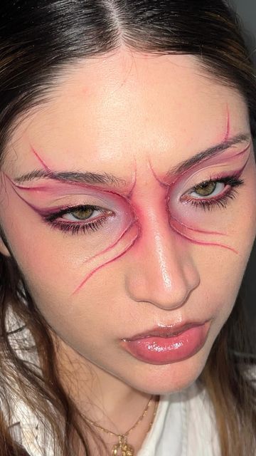 Alien Eye Makeup, Rigid Collodion, Fake Scar, Wound Makeup, Scar Makeup, Eye Scar, Blood Makeup, Scar Wax, Gore Makeup