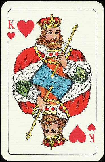 Who Rule The World, King Of Hearts Card, Chicano Lettering, Hearts Card, Illustrator Inspiration, Queen Tattoo, Rule The World, King Of Hearts, Poker Cards