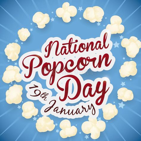 American Patriotic Colors with Popped Corns for National Popcorn Day, Vector Ill #Sponsored , #AD, #paid, #Colors, #American, #Corns, #Popped Corn Drawing, National Popcorn Day, Popcorn Day, Happy Independence Day Images, Independence Day Images, Balloon Pop, Red Balloon, January 19, School Signs