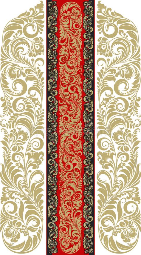 Ornate Painting, Background Bar, Border Motifs, Grass Border, Wallpaper Drawing, Red Russian, Borders Free, Border Vector, Beautiful Flower Drawings