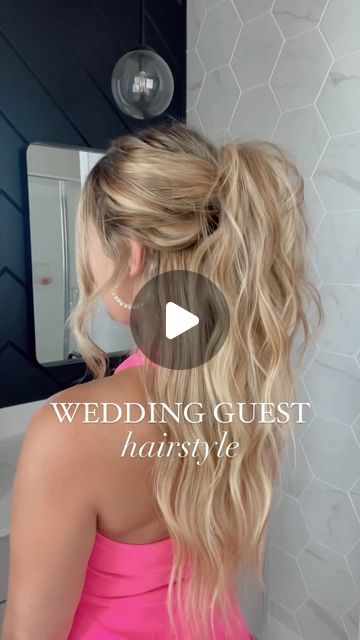 Simple Wedding Guest Hair, Hairstyle Hairstyle, Guest Hair, Wedding Guest Hairstyles, Hairdos For Short Hair, Braid Tutorial, Instagram Wedding, Hair Videos Tutorials, Hair Wraps