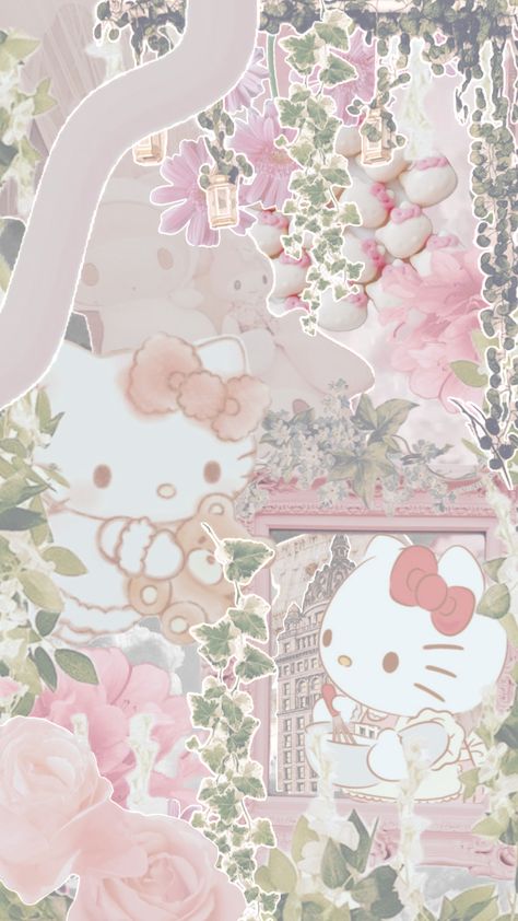 For all my hello Kitty fans out there💕 #hellokitty #nature #pink #sanrio #aesthetic #hellokittyislandadventure #cute Pink Sanrio Aesthetic, Hello Kitty Wallpapers, Pink Sanrio, Sanrio Aesthetic, Pink Wallpaper Hello Kitty, Cute Home Screen Wallpaper, Hello Kitty House, Hello Kitty Dress, Halloween Wallpaper Cute