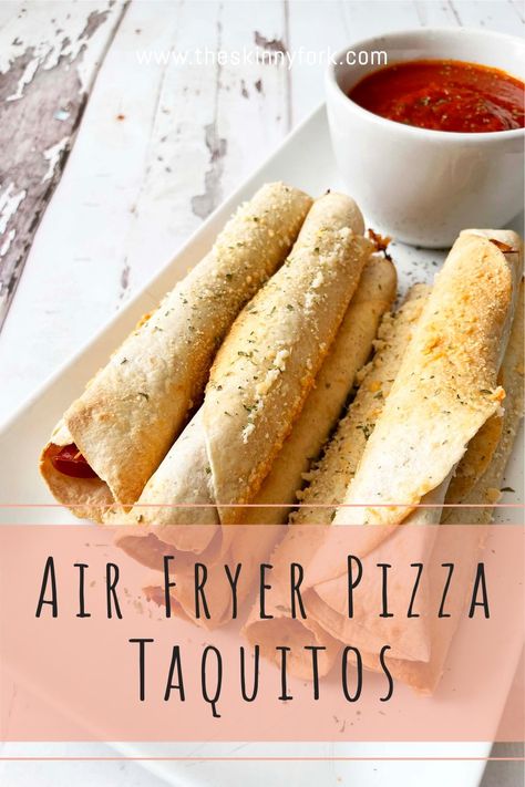 Pizza Taquitos, Air Fryer Pizza, Pizza Sticks, Cheesy Pizza, Tortilla Pizza, Whole Wheat Tortillas, Food Snack, Gluten Free Pizza, Easy Cheesy