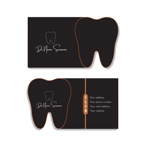 Business Card Design For Dentist, Dentistry Business Card, Dentist Logo Design Modern, Dentist Visiting Card Design, Dental Visiting Cards Design, Dentist Card Design, Dental Card Design, Dentist Logo Ideas, Dental Logo Design Ideas