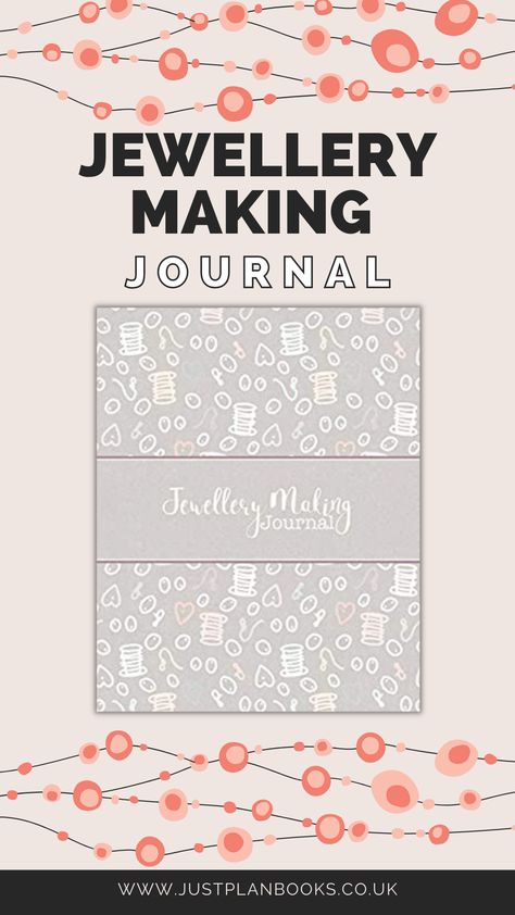 Are you looking for a way to keep track of your jewellery designs, costs, and inventory? If so, our Jewellery Making Journal is just what you need! #BeadingPlanner #JewelleryMakingPlanner #JewelryMakingOrganizer #JewelleryMakingGifts Jewelry Making Journal, Craft Journal Ideas, How To Make Planner, Craft Journal, Jewelry Making Business, Plan Book, Future Plans, Jewelry Maker, Jewellery Designs