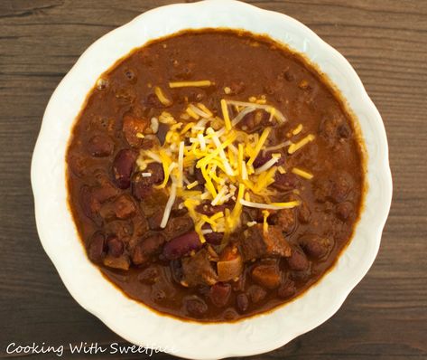 Steak Chili Recipe, Leftover Steak Recipes, Steak Chili, Leftover Chili, Leftover Steak, Prime Rib, Left Over, Steak Recipes, Chili Recipes