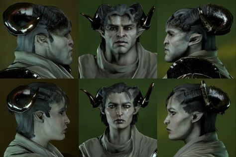 Qunari Horn Replacements at Dragon Age: Inquisition Nexus - Mods and community Dragon Age Inquisition Qunari, Dragon Age Inquisition Characters, Dragon Age Qunari, Character Details, Dragon Age Characters, Dragon Age Inquisition, Image Painting, Character Creator, Black Tree