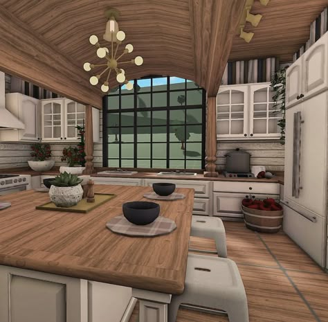 Bloxburg House Interior, Bloxburg Dream House, Bloxburg Designs, Bloxburg Decor, Bloxburg Interior Ideas, Bloxburg Layout, Bloxburg House Layouts, Roblox Houses, Bloxburg Building Ideas