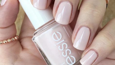 You've probably worn this shade before, maybe you're wearing it right now. You probably already know that Essie's Ballet Slippers is one of the brand's most iconic shades. But what you may not know is how this shade became so popular. Read more on our blog. #GoBeyondTheBottle #beyondpolish #essie #nails #nailtrends Opi Ballet Slippers, Ballerina Slippers Nail Polish, Essie Neutral Colors, Essie Mademoiselle Vs Ballet Slippers, Essie Ballet Slippers Mademoiselle, Ballet Slippers Vs Mademoiselle Essie, Ballet Slipper Nail Polish, Essie Nail Polish Ballet Slippers, Essie Ballet Slippers Nail Polish