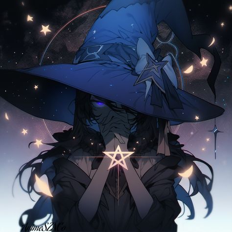 Anime Witch Aesthetic, Anime Witches, Anime Witch Pfp, Witch Anime Pfp, Witch Anime Art, Anime Witch Female, Witch Aesthetic Pfp, Anime Witch Art, Witch Girl Art