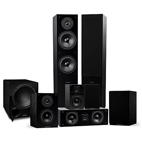 Surround Speakers, Surround Sound Speakers, Polk Audio, Powered Subwoofer, Home Audio Speakers, Surround Sound Systems, Black Ash, Bookshelf Speakers, Home Theater System