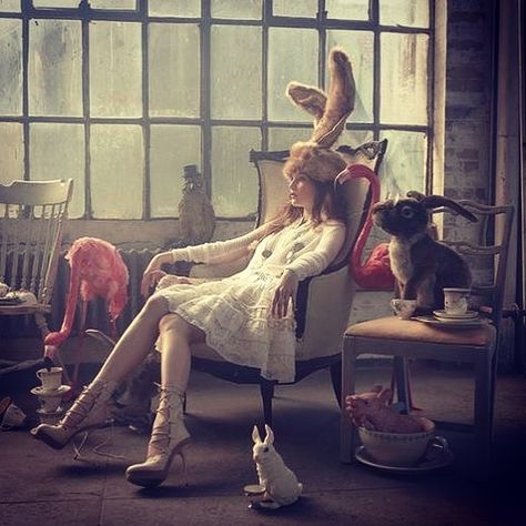 Mona Awad on Instagram: “Bunny & I are so excited to be participating in @the_fold festival’s Better Bring the Book Club virtual panel, with @annykchoi,…” Mona Awad, Alice In Wonderland Aesthetic, Tim Walker, The Book Club, Arte Inspo, Pose Reference Photo, Fashion Editorial, Photography Inspo, Pose Reference