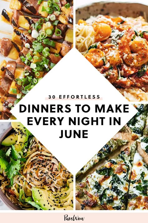 Easy Summer Dinners, Diner Recept, Dinners To Make, Summer Recipes Dinner, Easy Summer Meals, Healthy Summer Recipes, Summer Cooking, Summer Eating, Summer Dinner