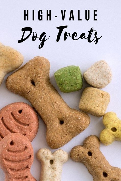 Using high-value dog treats is extremely important for an effective dog training. Learn about the importance of using high-value treats and what types can you use. #dogtraining #dogtreats Freeze Dried Dog Treats, Homemade Pet Treats, Christmas Dog Treats, Food For Dogs, Dog Treat Toys, Yummy Biscuits, Sugar Free Gum, Dog Treats Homemade Recipes, Wet Dog Food