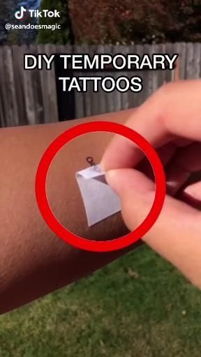 Printer Tattoo Diy, Tattoo Hacks Diy, Temporary Tattoo Hacks, Fake Temporary Tattoo Diy, How To Get A Temporary Tattoo, Fake Tattoos Tutorial, How To Get Temporary Tattoos, Aesthetic Temporary Tattoos, Diy Tattoos With Perfume