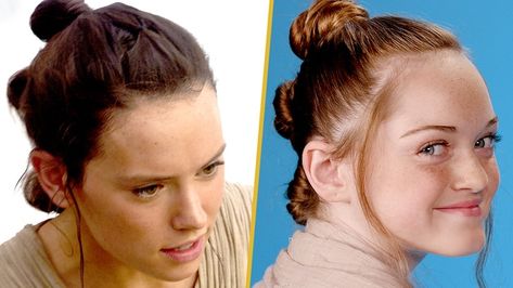 Rey Hair Tutorial, Rey Hair, Kylo And Rey, Beach Waves Hair Tutorial, 2020 Hairstyles, Beach Wave Hair, Haute Hair, Natural Hair Tutorials, The Rise Of Skywalker