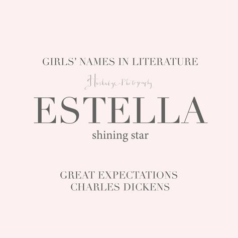 Estella Name Meaning, Estella Name, The Great Expectations, Mystical Names, Rare Names, Girl Names With Meaning, Rare Baby Names, Unisex Baby Names, Meaningful Names