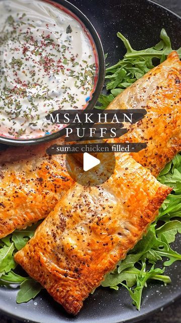 44K views · 2K likes | Taghrid Ahmad on Instagram: "Ramadan Prep Series! 🌙⭐️ Episode 5 are these Msakhan Puffs, these puff pastry parcels are filled with a delicious sumac chicken filling with lots of onions, spices & pine nuts! Hope you enjoy this recipe ❤️

Msakhan Puffs - makes approx 24 

3 chicken breast fillets, approx 3 cups shredded, see note 
1/4 cup reserved chicken stock 
2 finely chopped red onions 
3 tablespoons sumac
1 teaspoon 7spice
1 teaspoon cinnamon 
1/4 cup olive oil 
Salt & pepper
Handful toasted pine nuts 
Juice of 1 lemon 
Pack of 6 puff pastry sheets, defrosted 

In olive oil sauté the onions for 5-8 minutes until soft & jammy, add the spices & cook until starting to caramelise. Add your chicken & chicken stock, mix & add pine nuts. Season well. Give them a toss an Ramadan Prep, Sumac Chicken, Chicken Breast Fillet, Toasted Pine Nuts, Puff Pastry Sheets, Pastry Sheets, Red Onions, Arabic Food, Pine Nuts