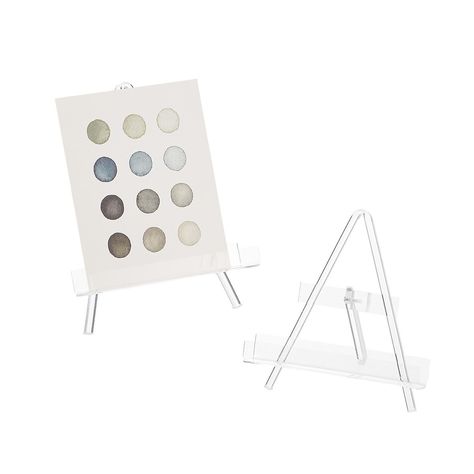 Acrylic Crossbar Display Easel | The Container Store Acrylic Easel, Hobby Storage, Display Easel, Office Crafts, The Container Store, Organization Solutions, Container Store, Decor Accessories, Vintage Cards