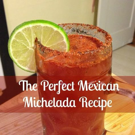 The Perfect Mexican Michelada Recipe Michelada Recipe, Mexican Drinks, Michelada, Beer Cocktails, Alcohol Drink Recipes, Pina Colada, Spicy Recipes, Summer Drinks, Yummy Drinks