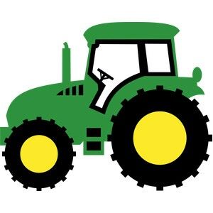 Tractor Template, Tractor Clipart, John Deere Party, Farm Clipart, Tractor Birthday Party, Tractor Party, Trucks Lifted, Tractor Birthday, Desain Quilling