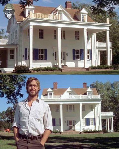 The Notebook Movie House, The Notebook House Bloxburg, The Notebook House, Notebook House, Far From Heaven, Movie Houses, Anniversary Book, Cat Phone Wallpaper, Anniversary Books