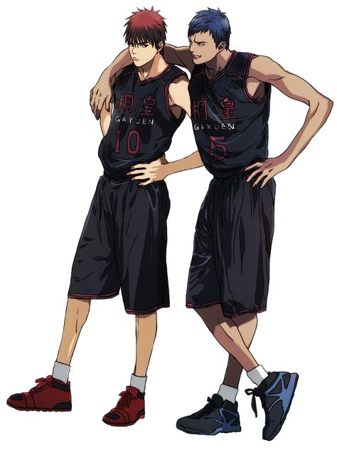 Kagami Kuroko, Aomine Kuroko, Kuroko No Basket Characters, Slam Dunk Anime, Aomine Daiki, Kise Ryouta, Kagami Taiga, Wallpapers Android, Kuroko's Basketball