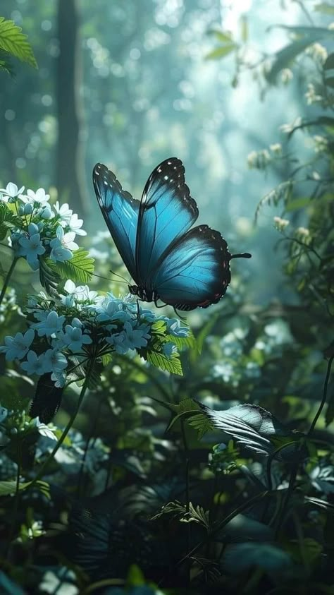 Monarch Butterflies Photography, Pretty Butterflies, Scenic Nature, Teal Butterfly, Blue Butterfly Wallpaper, Beautiful Profile Pictures, Blue Morpho Butterfly, Beginner Henna Designs, Beautiful Butterflies Art