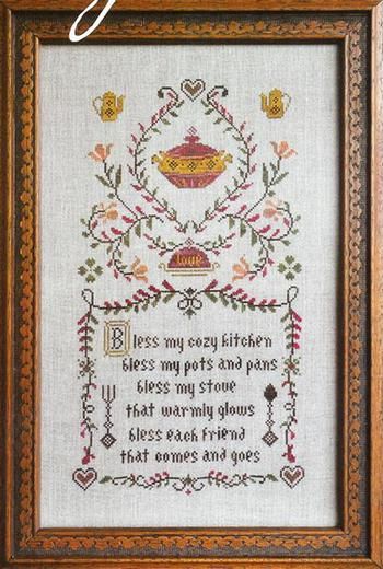 Kitchens - Cross Stitch Patterns & Kits - 123Stitch.com Cottage Garden Samplings, House Blessings, Fun Cross Stitch, Cross Stitch Quotes, Halloween Cross Stitch Patterns, Easy Cross Stitch Patterns, Alternative Gifts, Subversive Cross Stitch, Cross Stitch Kitchen