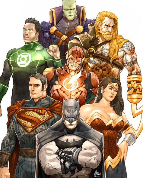 Justice League Art, Easy Dragon Drawings, Justice League Comics, Comics Characters, Dc Comics Heroes, Arte Dc Comics, Dc Comics Superheroes, Batman Superman, Dc Comics Artwork